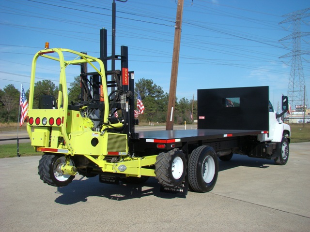 It Is Possible That This Vehicle May Have Been Sold 2007 Chevrolet C7500 Flatbed Piggyback Donkey Forklift Click Here To View Photo Gallery Print This Page Full Model 2007 C7500 Flatbed Piggyback Donkey Forklift